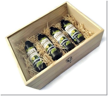 กล่องไม้สน ฝากระจก ขนาด 24x33x11cm