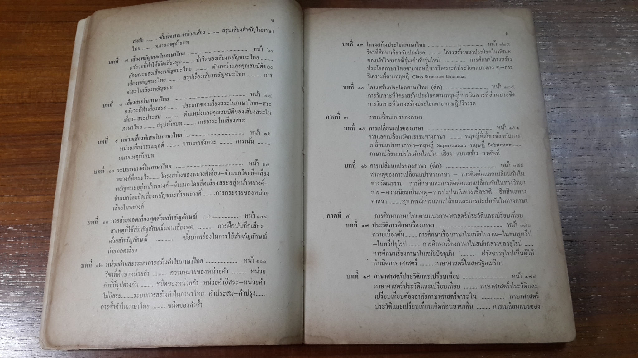 การศึกษาภาษาไทยตามแนวภาษาศาสตร์ / ประสิทธิ์ กาพย์กลอน