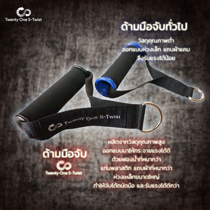 ชุดยางยืดออกกำลังกาย 5 ระดับ (Extreme Set)