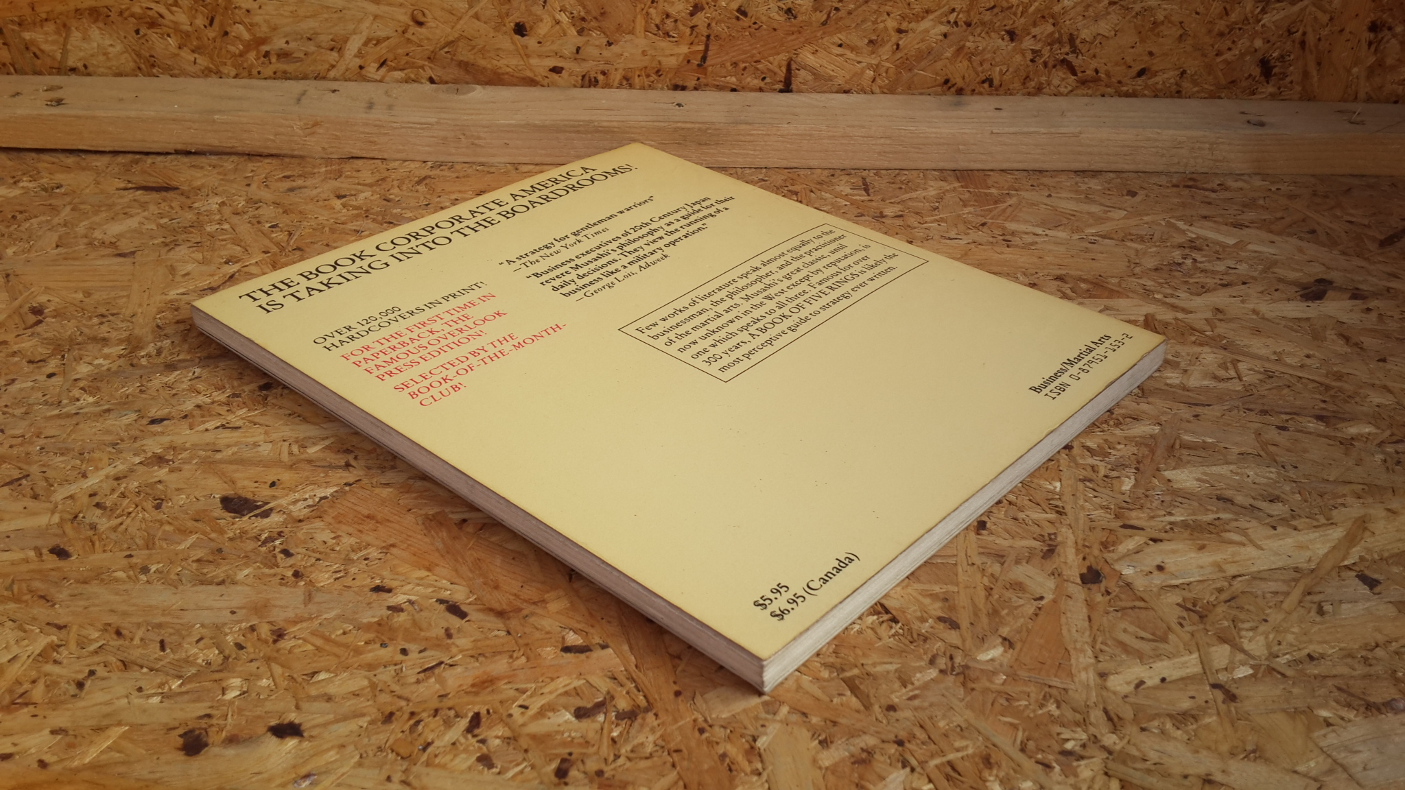 A Book of Five Rings: The Classic Guide to Strategy by Miyamoto Musashi