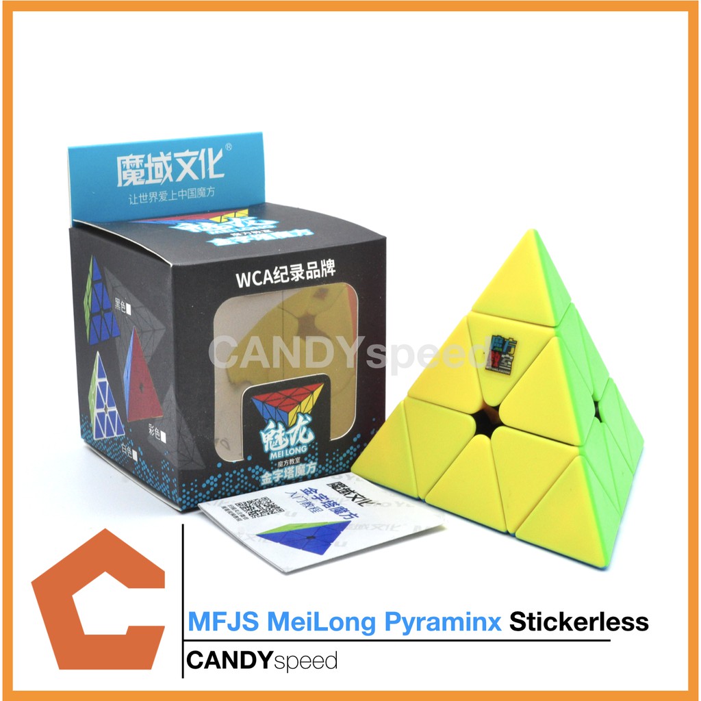 รูบิค MoYu MeiLong Pyraminx Stickerless | By CANDYspeed