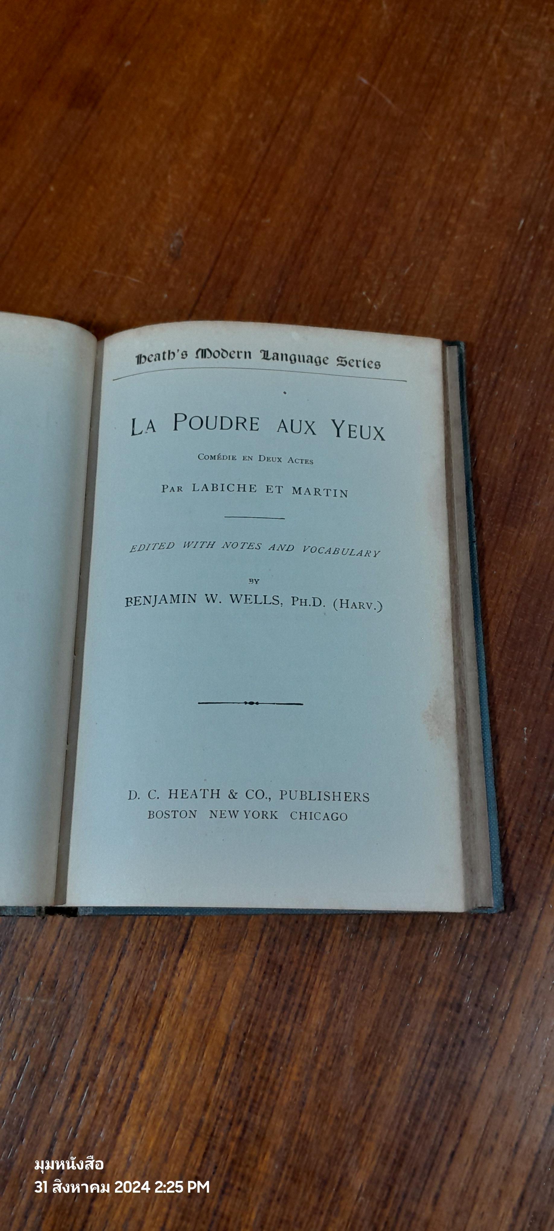 LAEICHE AND MARTIN'S LA POUDRE AUX YEUX