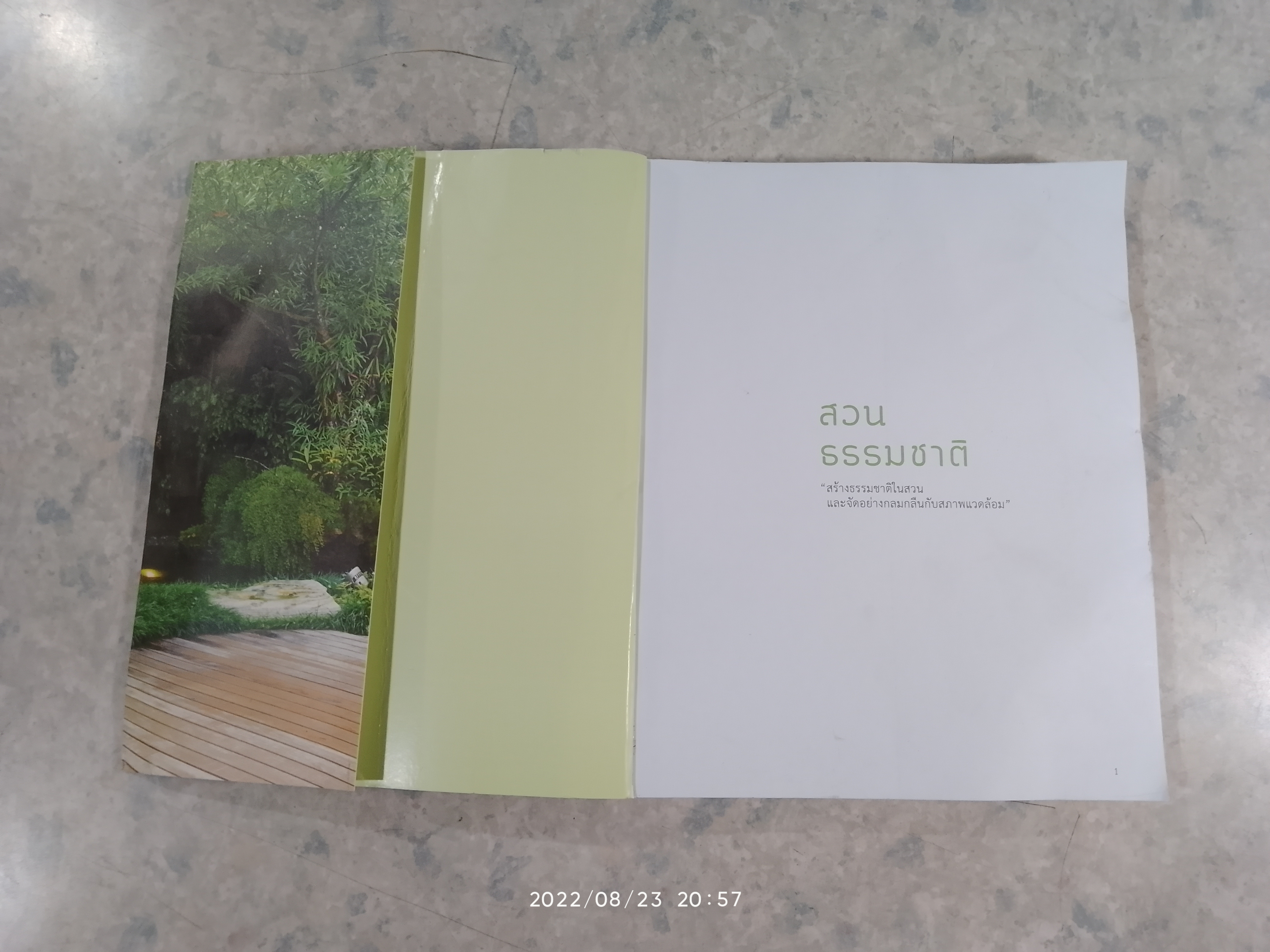 สวนธรรมชาติ / ธนาศรี สัมพันธารักษ์