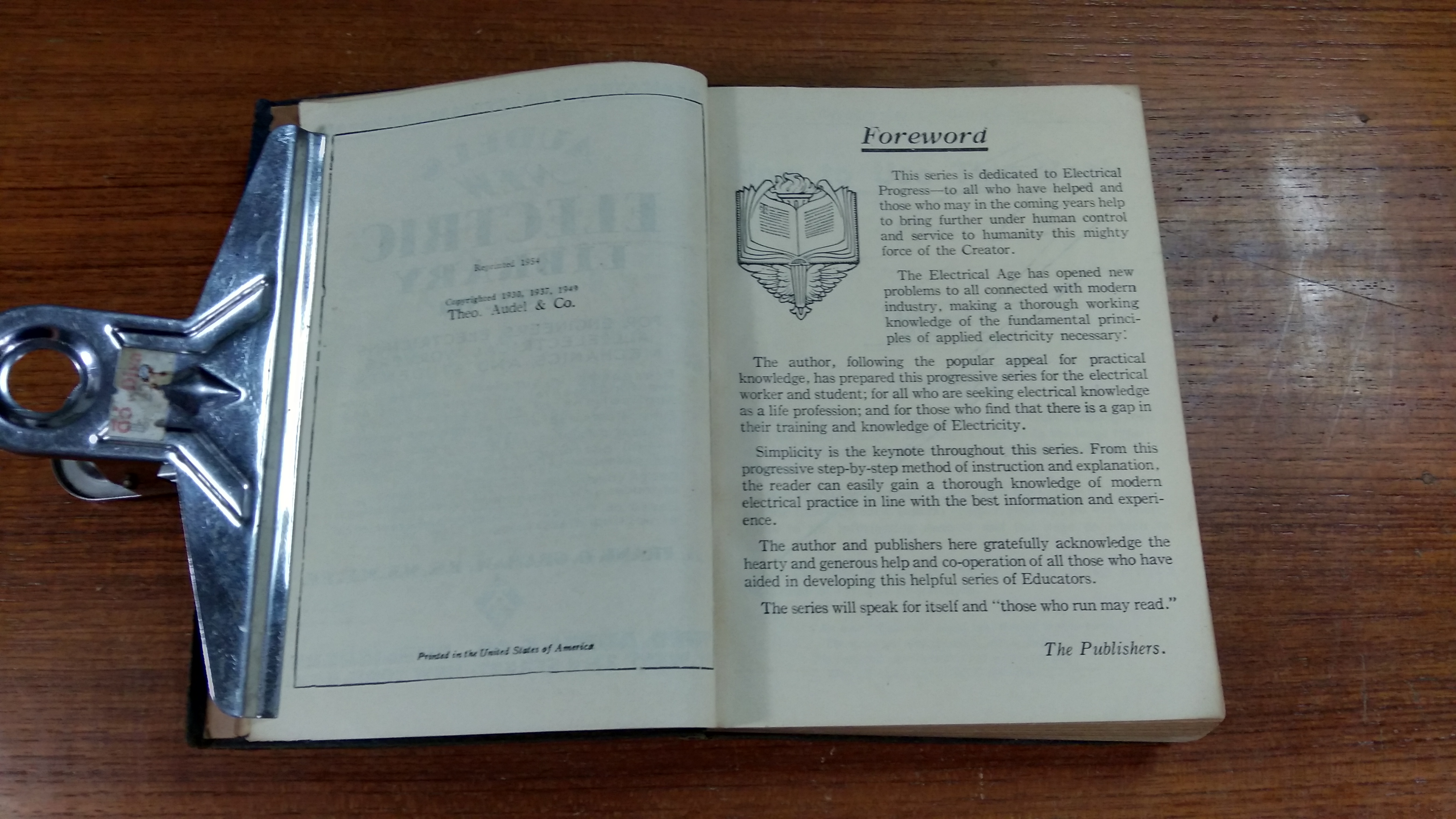 AUDELS NEW ELECTRIC LIBRARY VOL.VIII