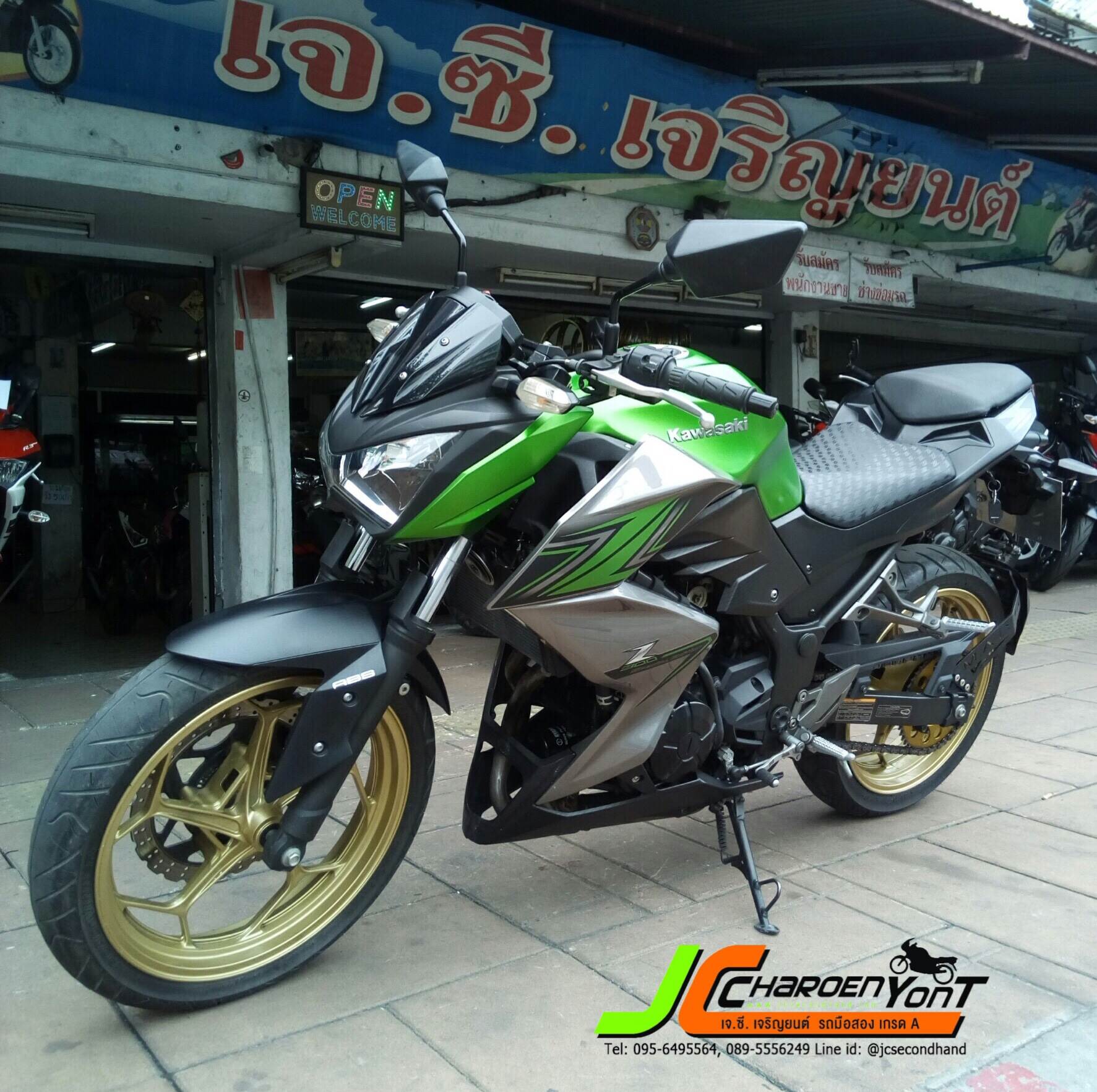 ~~~โปรแรงดาวน์ "0"บาท ไม่รวมจัดโอนจ้า~~~ KAWASAKI Z300-ABS จดปี 2016 สภาพแต่งพองาม เครื่องเดิมไม่แกะ ชุดสีแท้ติดรถทั้งคันไม่เคยล้ม