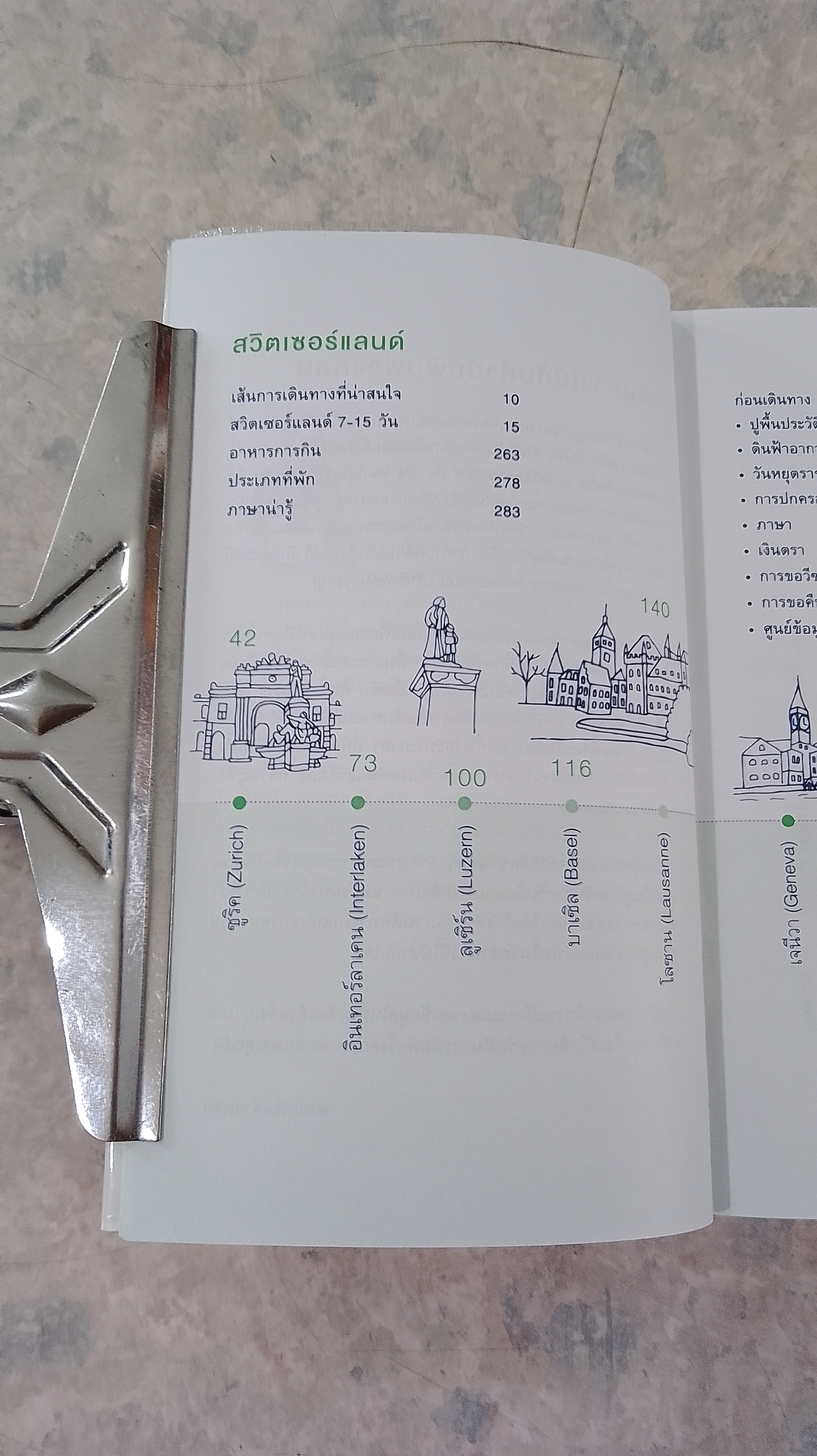 คู่มือท่องเที่ยวสวิตเซอร์แลนด์ด้วยตนเอง / ธเนศ จิระเสวกดิลก