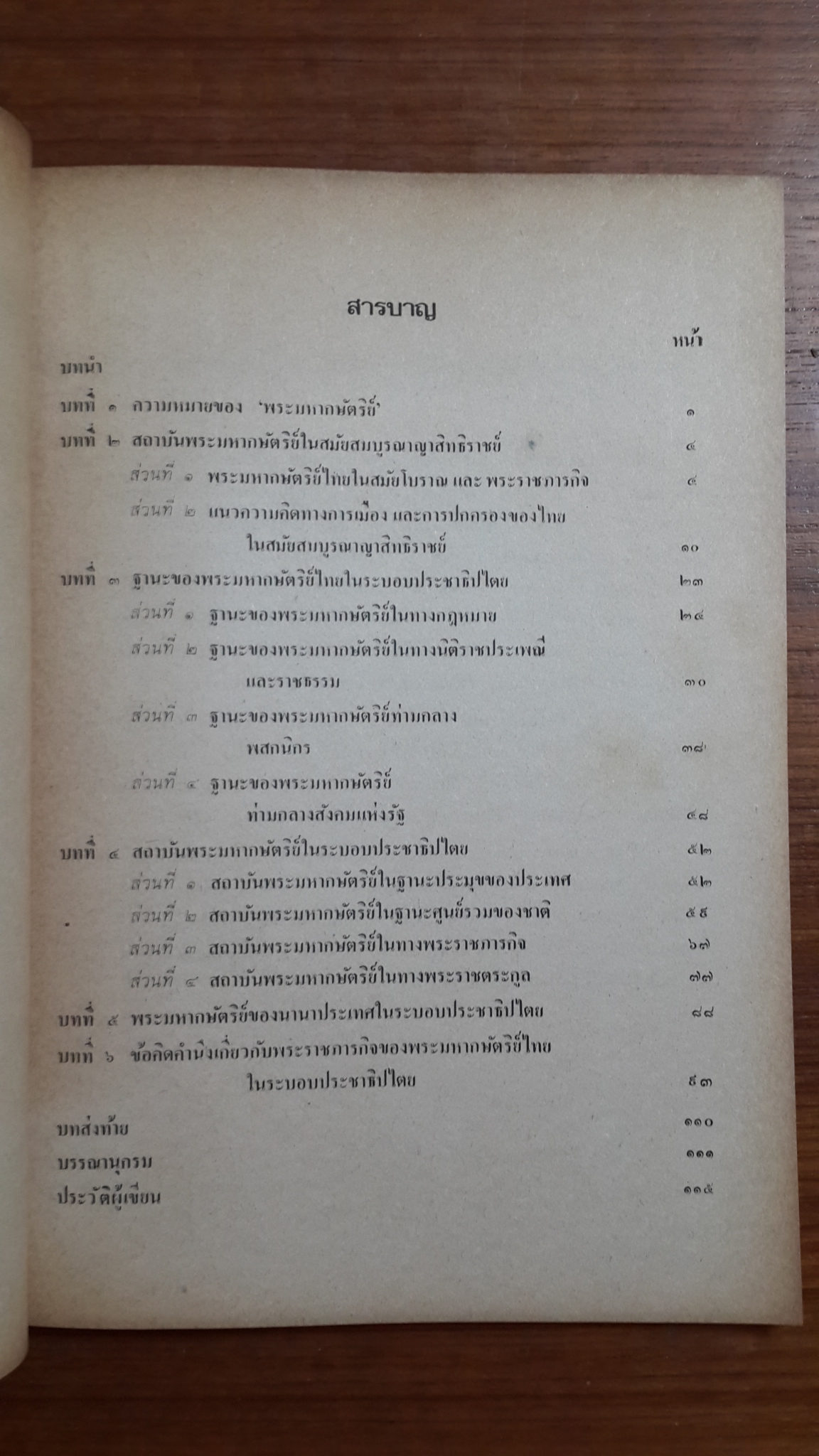 พระมหากษัตริย์ไทยในระบอบประชาธิปไตย / นายธานินทร์ กรัยวิเชียร
