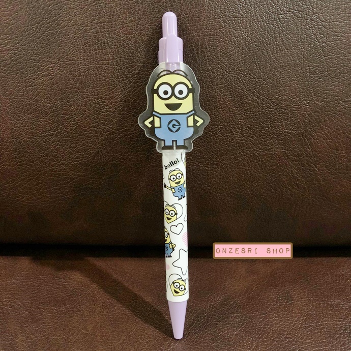 ดินสอกดจากเรื่อง Minions ลาย Dave สีม่วง