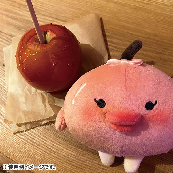 ตุ๊กตา Chickip Dancers จาก San-X Japan แบบแอปเปิ้ล Ringo Ame ขนาด 14 x 14.5 x 8 ซม.