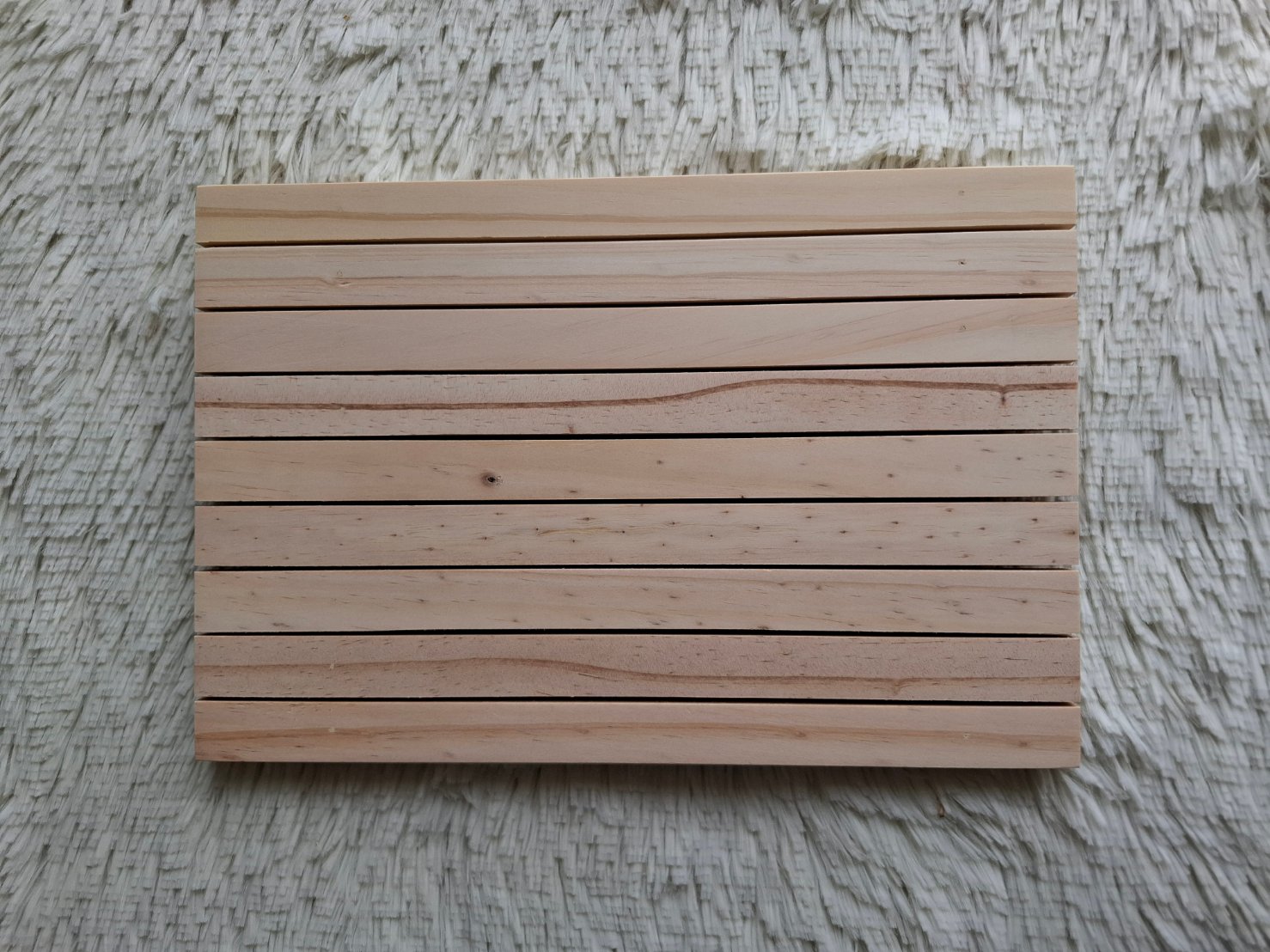 ถาดไม้สนใส่อาหาร