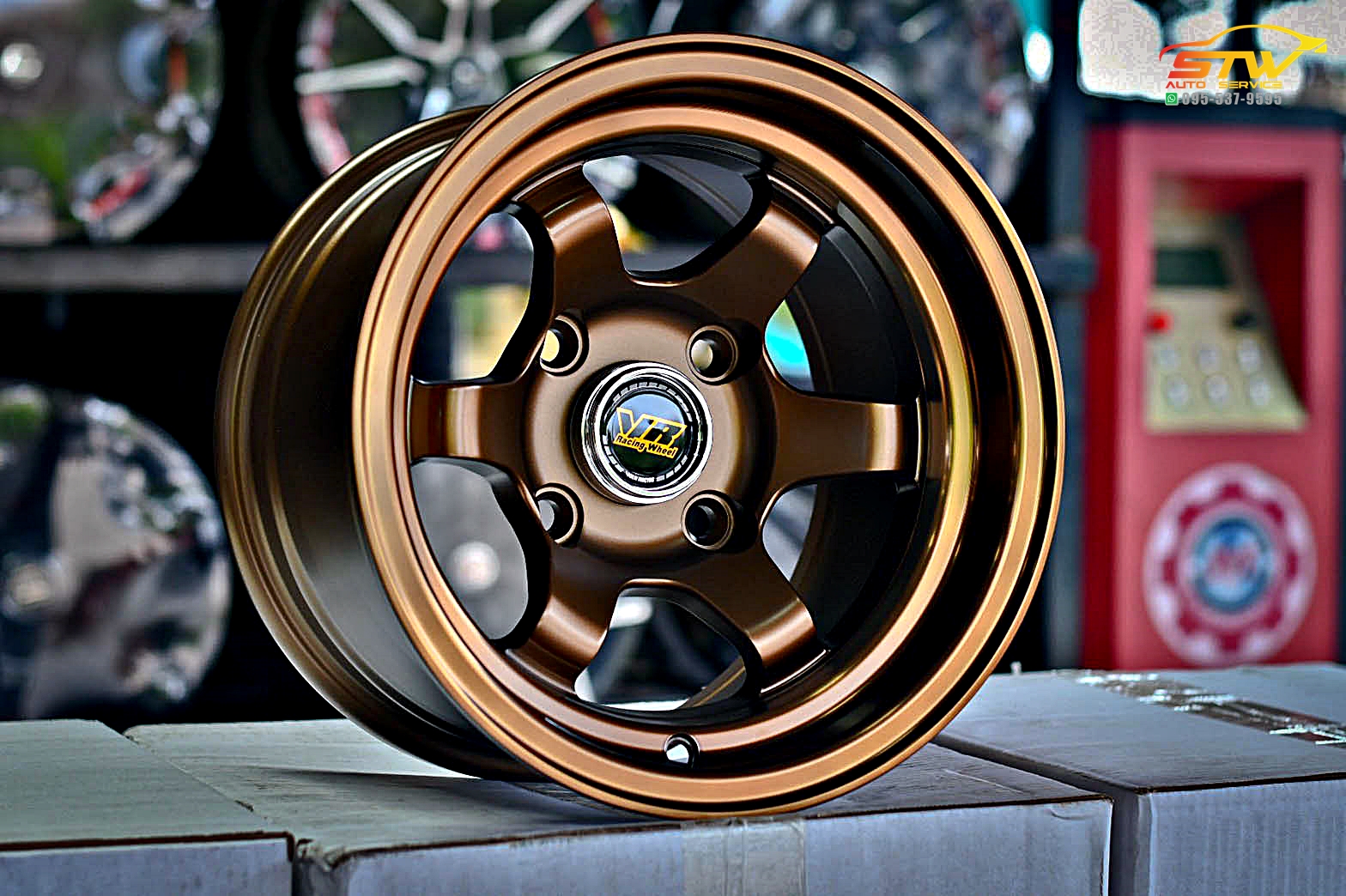 ล้อแม็กซ์ TE37v Mf-6013.3 12x7.5 Et-10 PCD:4x110 (MBR)