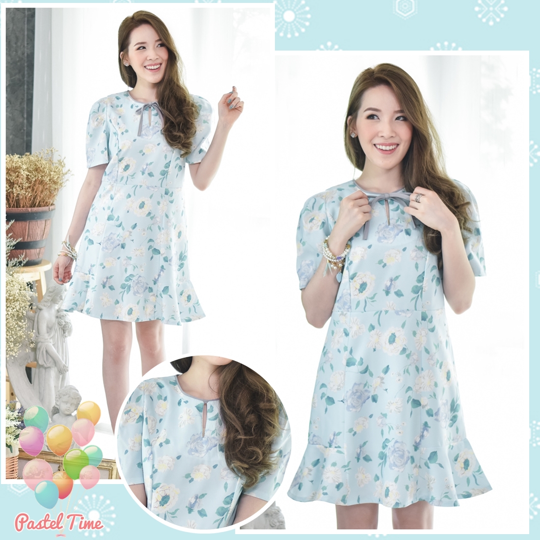 Springtime Blossom Dress