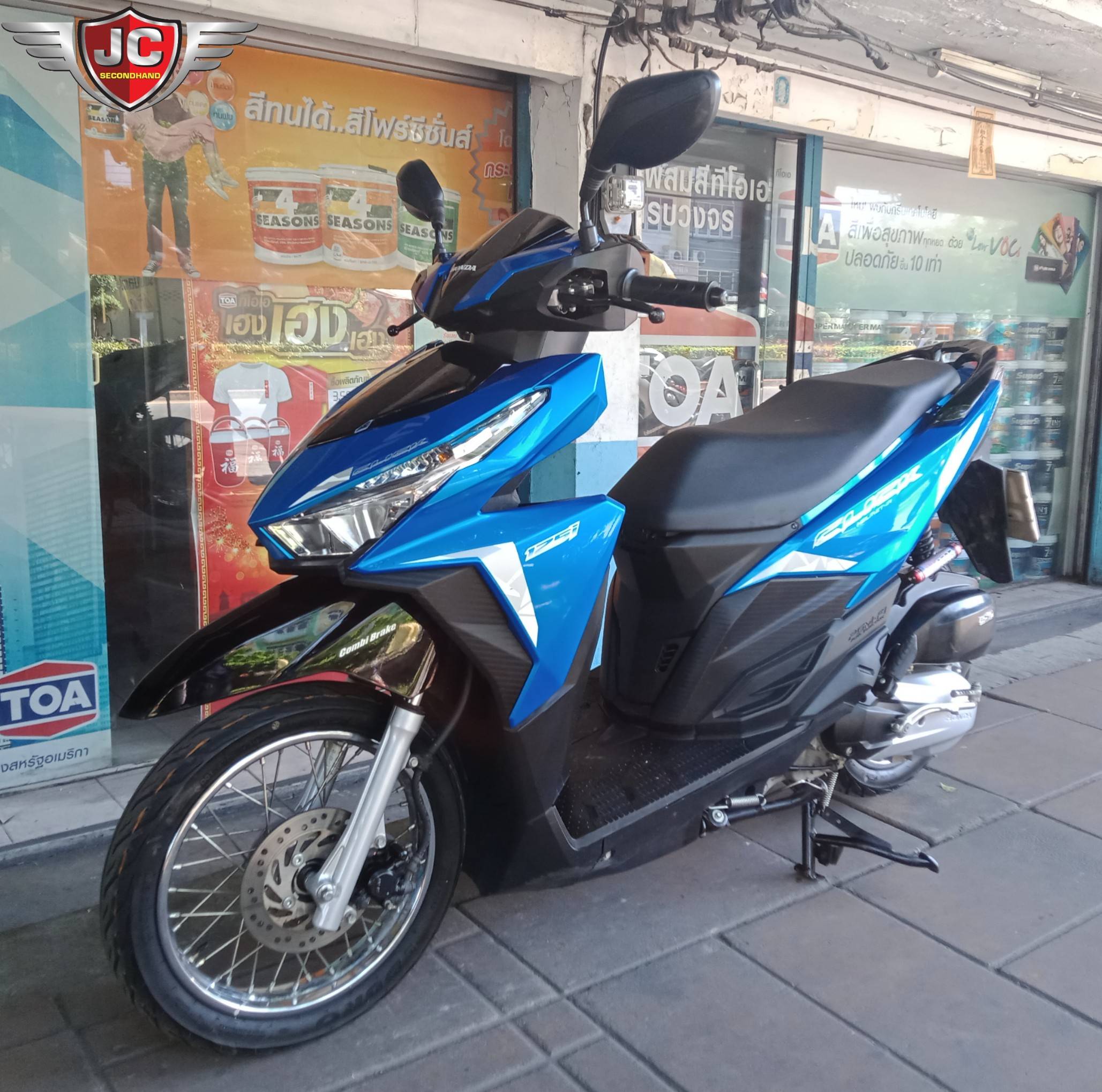 ⚠️ สวยอย่างเดียวไม่พอยังขี่ปังมากคันนี้‼️ HONDA CLICK125i LED จดทะเบียนปี61 ''รถบ้านแท้มือเดียว ไมล์แท้หมื่นต้นๆ เครื่องดีเดิมจัด ขี่ดีโคตรๆไม่มีปัญหาใดๆ
