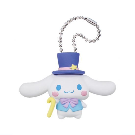 พวงกุญแจ Cinnamoroll Pastel Circus Mascot สูงประมาณ 3.5 - 4 ซม. มี 5 แบบให้เลือก