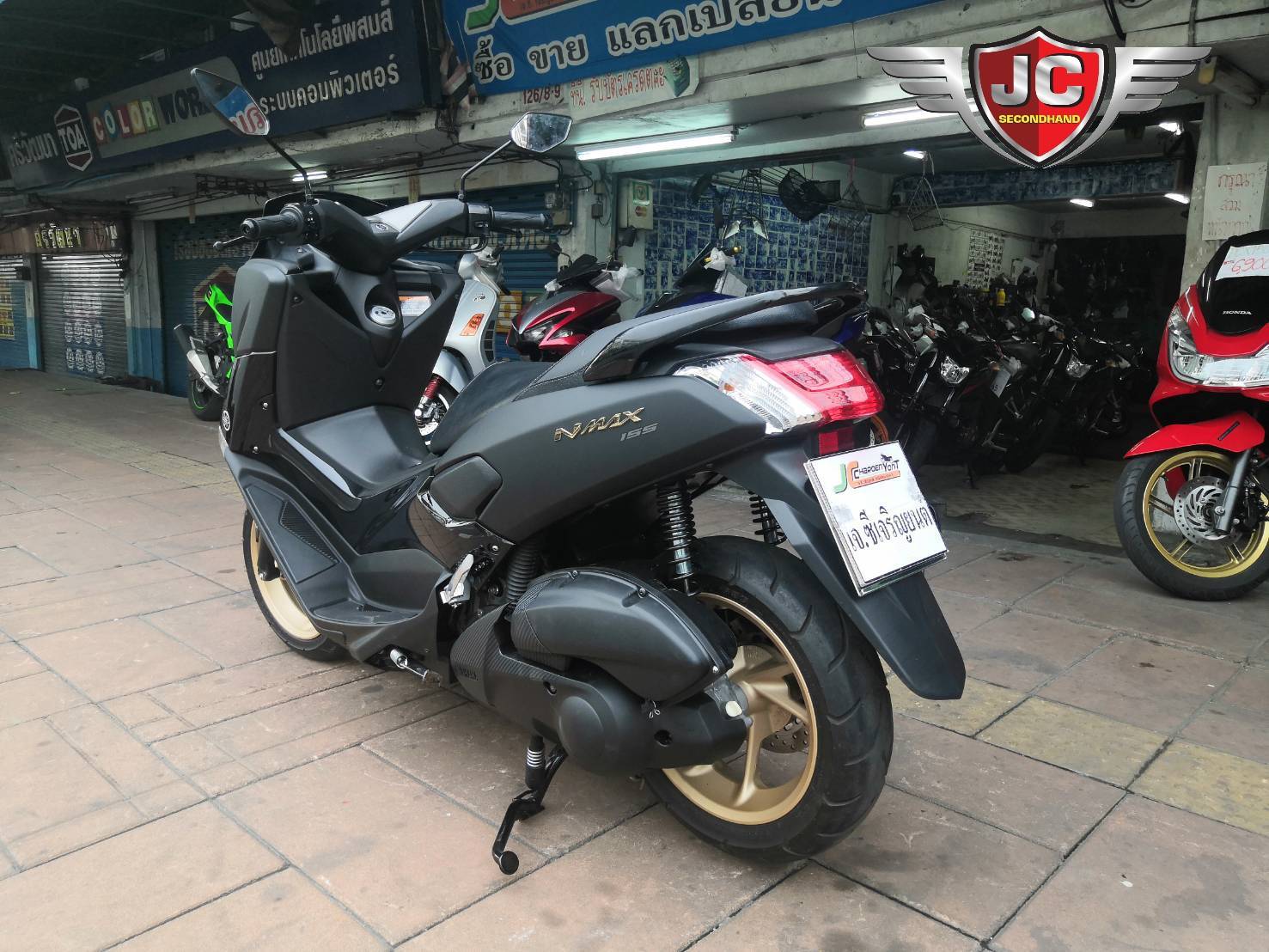 นางฟ้ามาอีกคัน "รถบ้านมือเดียวเดิมสวยจัด❗" YAMAHA N-MAX155 รถกลางปี61 สภาพเนียนๆ ไมล์แท้หมื่นกว่าโลเท่านั้น