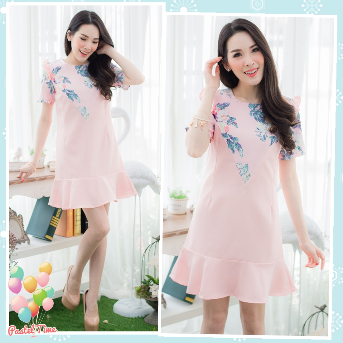 Pink Blossom Dress
