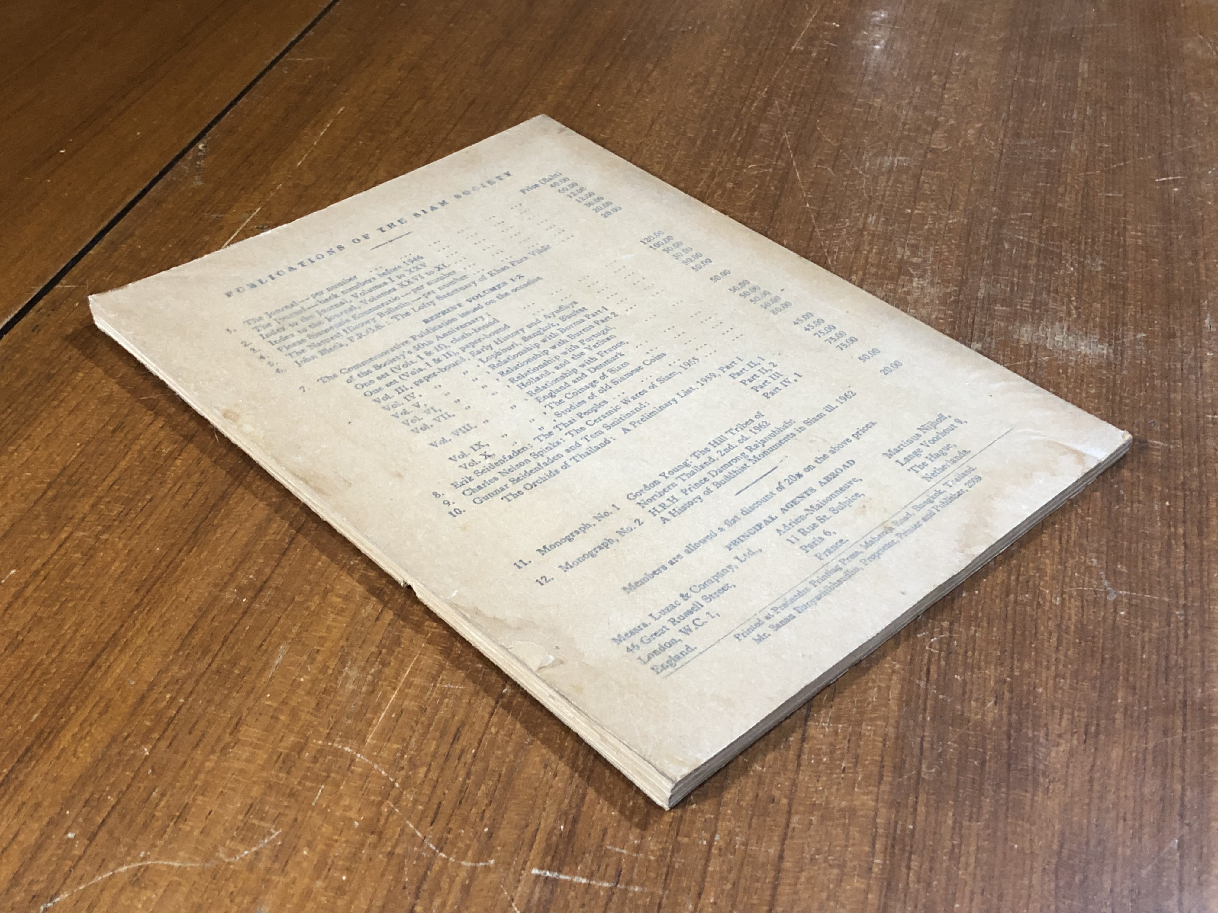 The Journal of The Siam Society (JSS) Volume LIV Part I January 1965