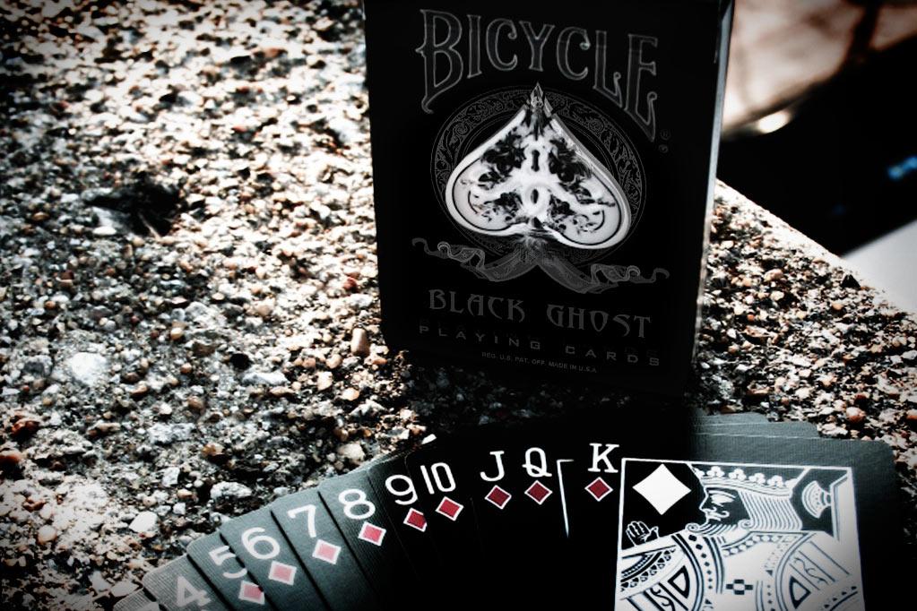 ขายไพ่ Bicycle Black Ghost Deck 2nd edition