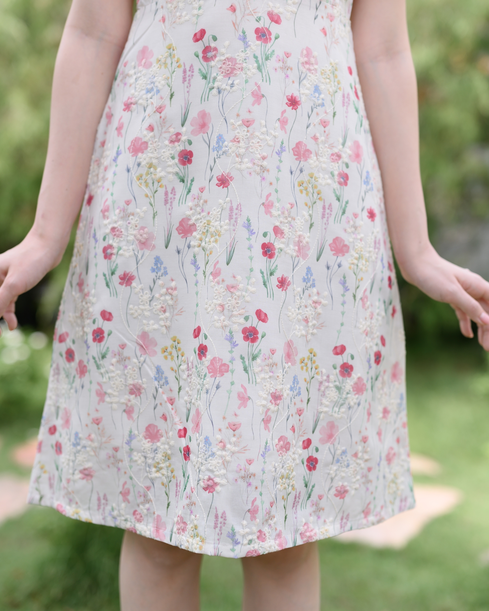 Blossom Breeze Off-shoulder Dress