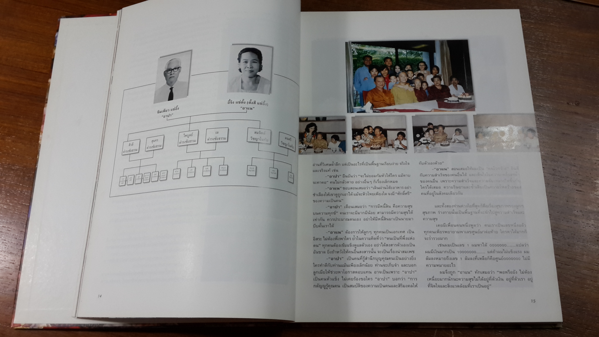 อนุสรณ์ในงานพระราชทานเพลิงศพ คุณแม่ตั้งสี แซ่อึ้ง