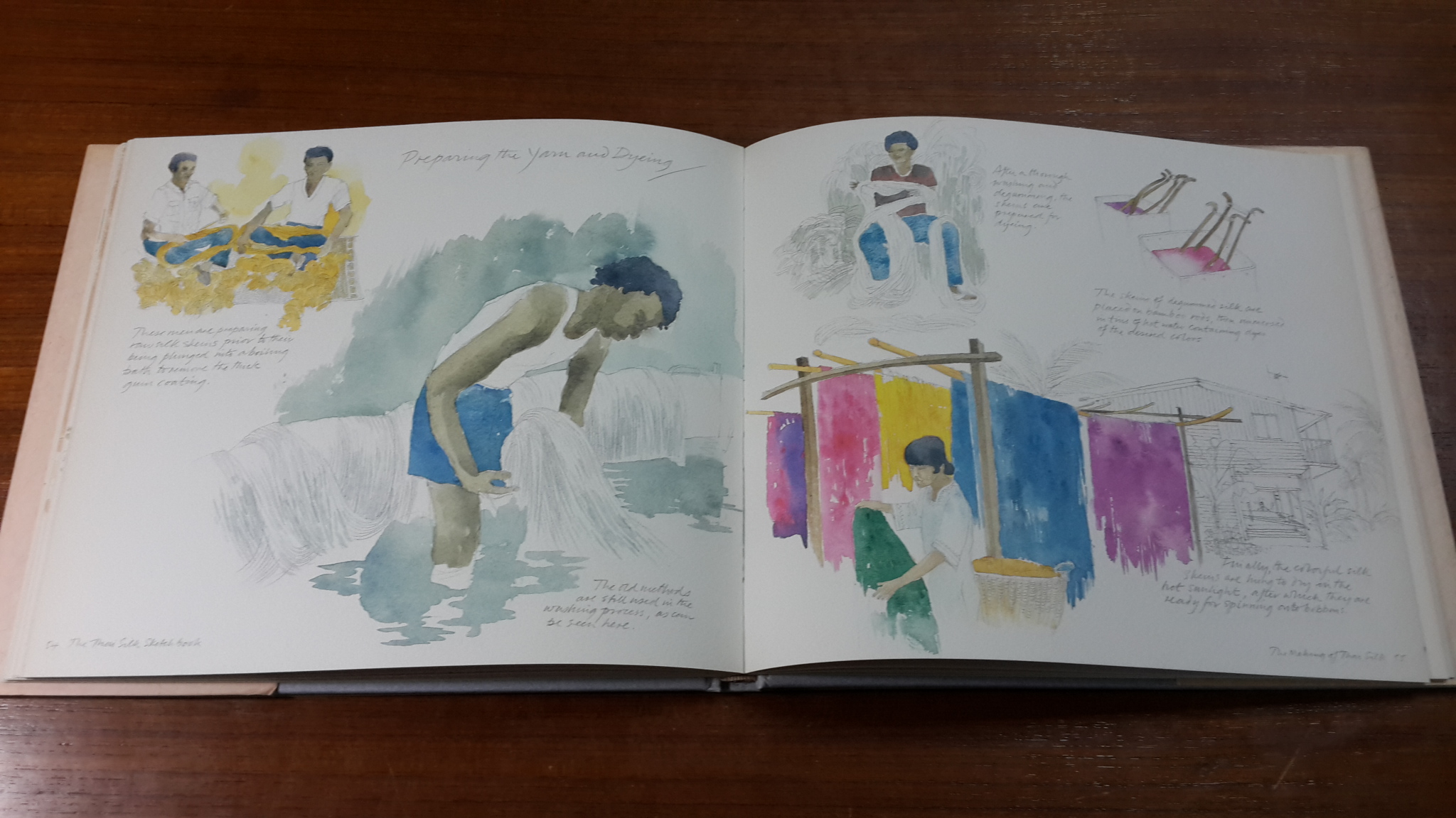 JIM THOMPSON : The Thai Silk Sketchbook