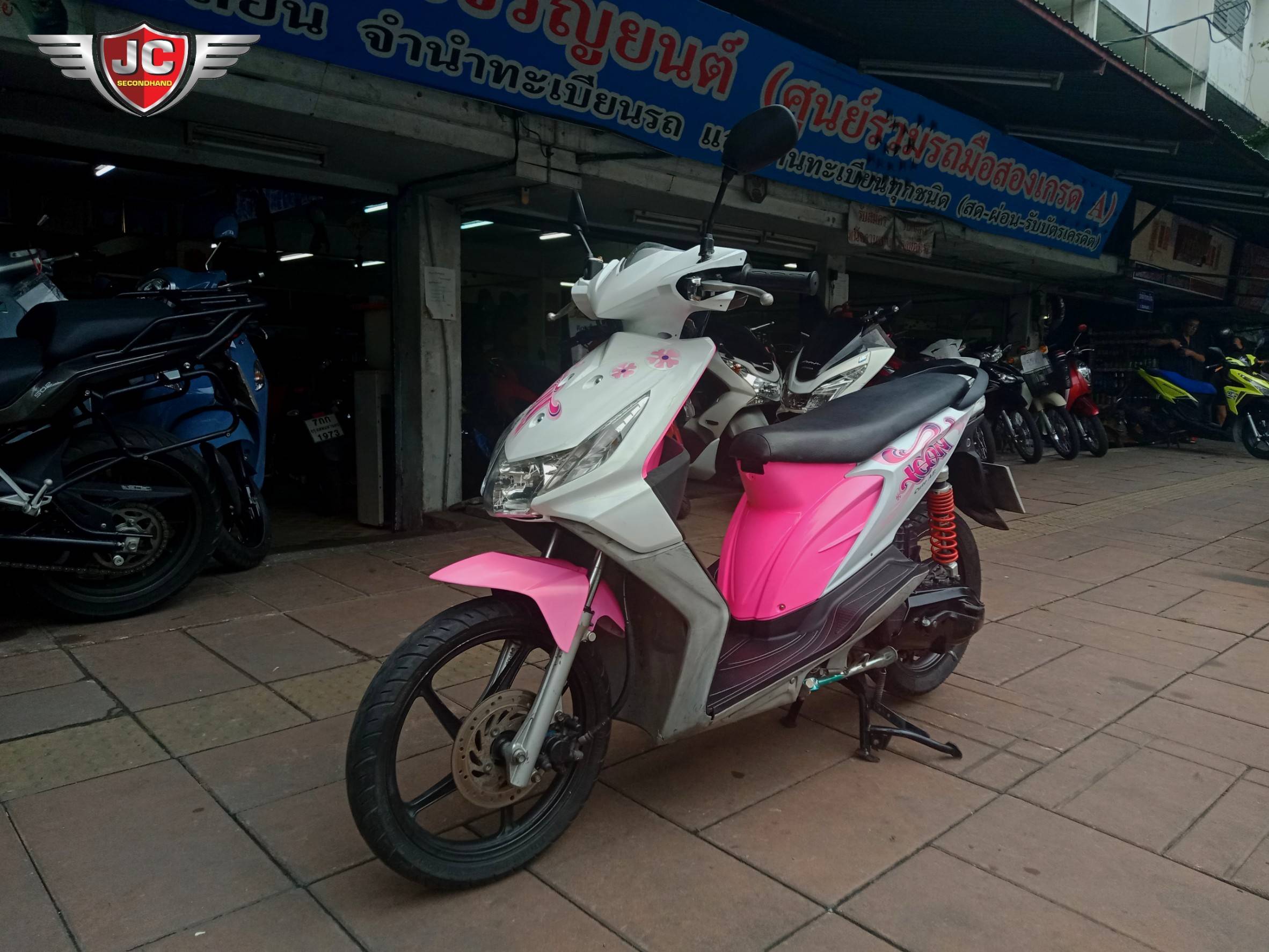 "รถบ้านมือเดียว" HONDA ICON110 รถปลายปี51 สถาพใช้งานได้เลย เครื่องเงียบ สีตามสภาพ ล้อแม็คแท้