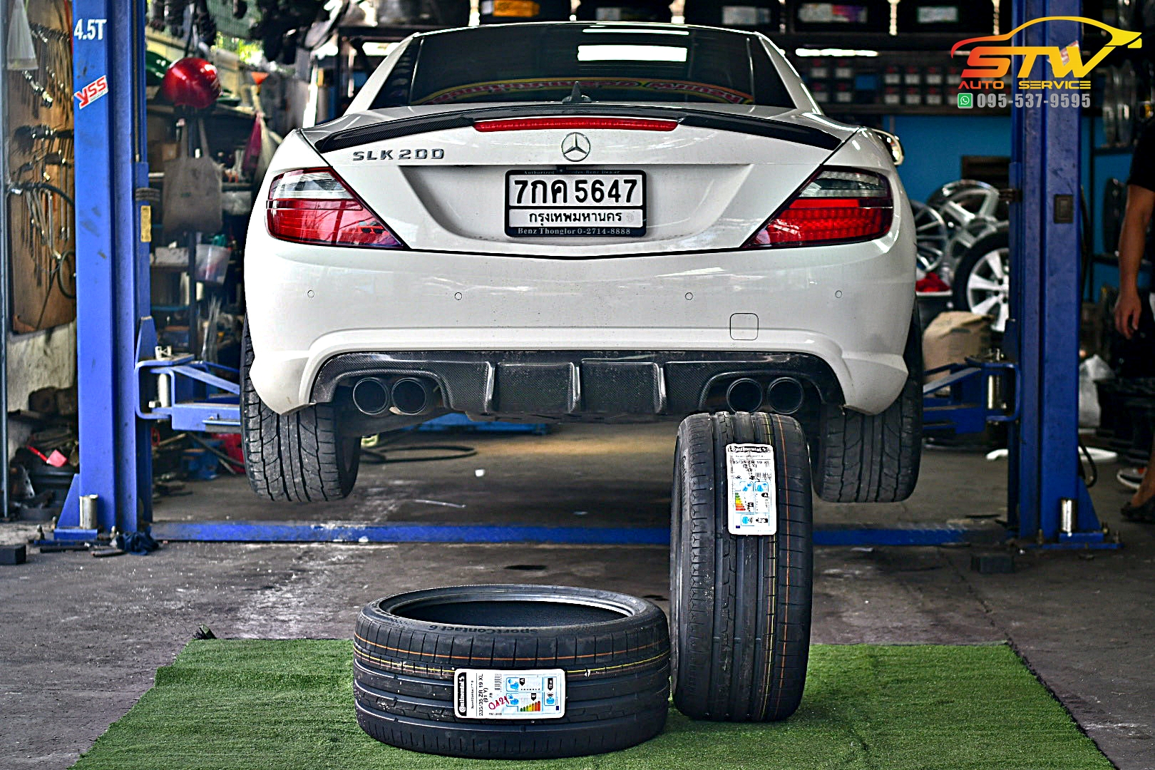 ยางใหม่ CONTINENTAL SportContact 6 235/35R19 91Y