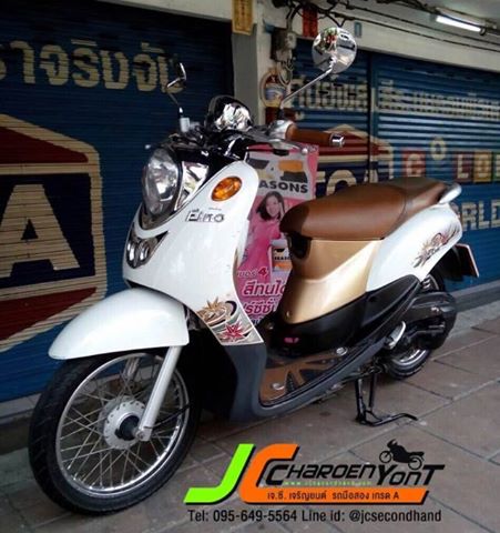 รถดี ราคาประหยัด YAMAHA FINO (โลโก้นูน-หัวเงา) กลางปี 53 มีสวิงอาร์ม เครื่องดีเดิมๆจัด หัวเครื่องใสแจ๋ว ขับขี่ดีนิ่ม ศูนย์ตรง