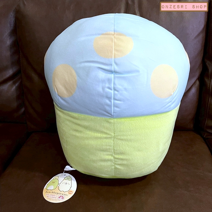 ตุ๊กตา Sumikko Gurashi Mushroom (Kinoko no Manekko) แบบ Penguin? เขียว ขนาด 40 x 40 ซม.