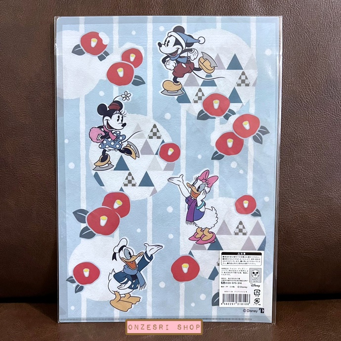 แฟ้ม A4 แบบ 1 ช่อง Disney - Japan's Four seasons (Japan Limited) ลาย Disney - Winter