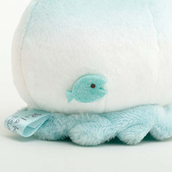 พวงกุญแจตุ๊กตา Rilakkuma Under the Sea แบบ Kiiroitori แมงกะพรุน ขนาด 7 x 8 x 6 ซม.