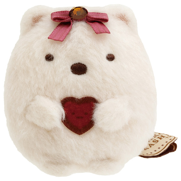 ตุ๊กตาตัวเล็ก Sumikko Gurashi - Chocolate Fair at Sumikko Cafe ไซส์ SS แบบถือช็อกโกแลต มี 3 แบบให้เลือก
