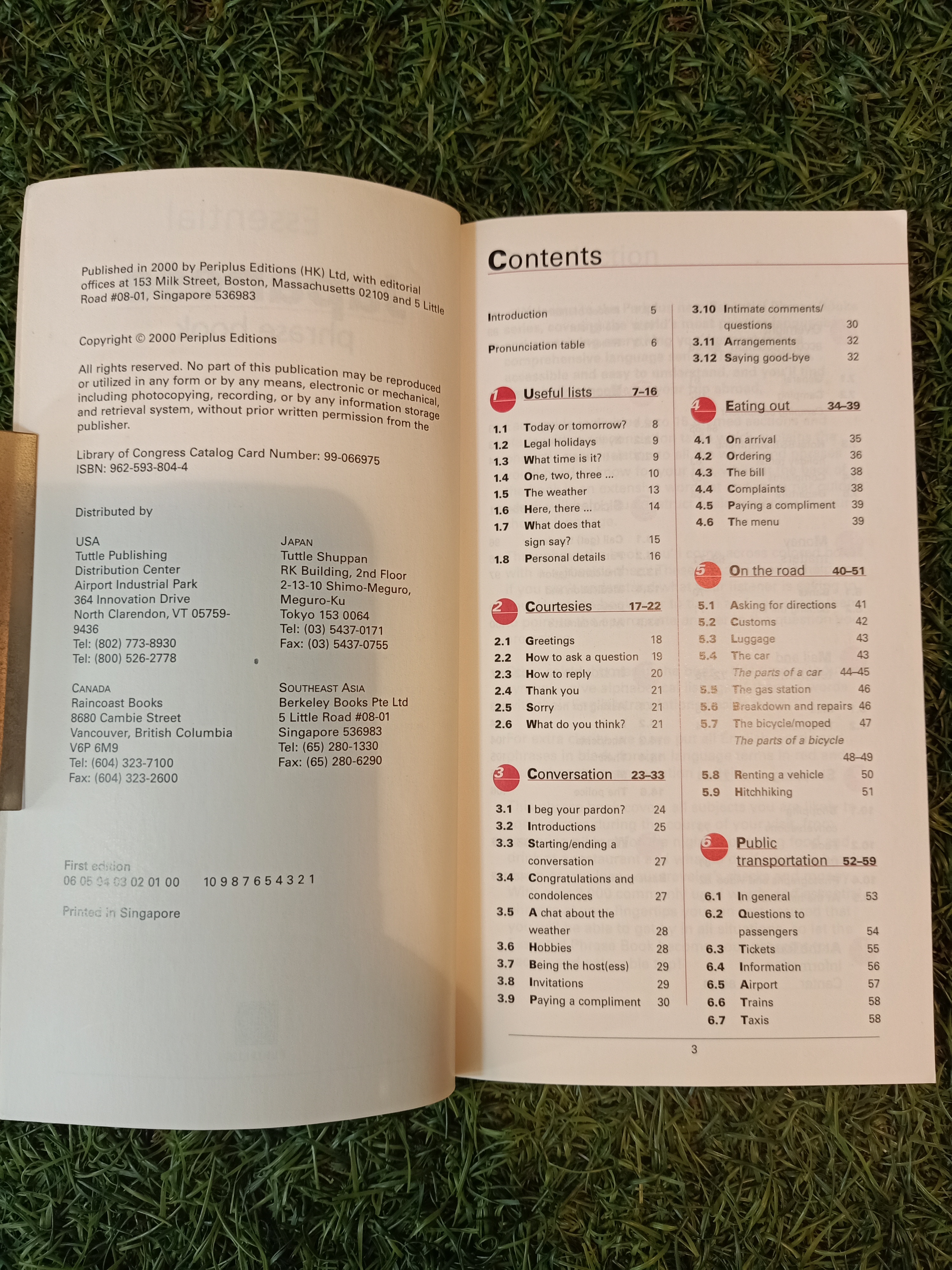 Essential Japanese Phrase Book