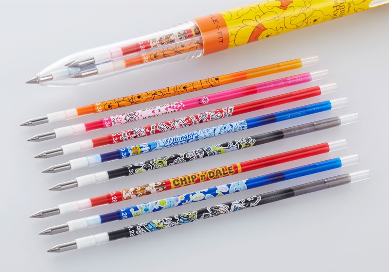 ไส้ปากกา Uni Style Fit ตรงด้ามมีลาย Disney Pixar (Limited) หัว 0.28 - 0.38 มีหลายสีให้เลือก