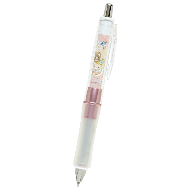 ปากกาหมึกดำ Dr.Grip ลาย Rilakkuma: Swan and Gold Flower