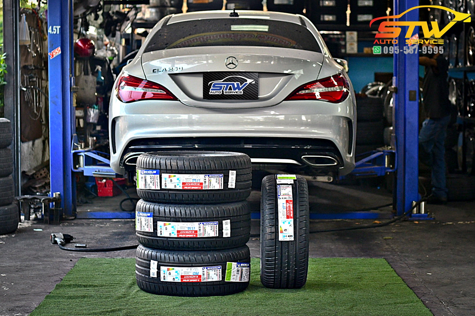 ยางใหม่ MICHELIN Pilot Sport 4 ZP 255/40R18 92Y