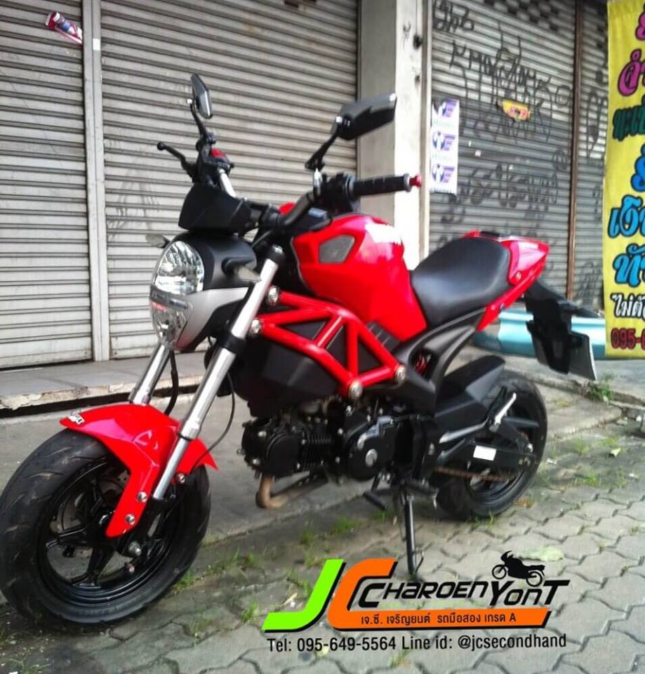 "HOT item HOT Item" มาแล้วรถจิ๋วแต่แจ๋ว GPX DEMON125จดทะเบียนปลายปี 58 สภาพสดมากๆ เป็นรถบ้านมือเดียว(ชื่อผู้หญิงด้วย) เครื่องเงียบกริ๊บๆ วิ่ง 8พันโลแท้