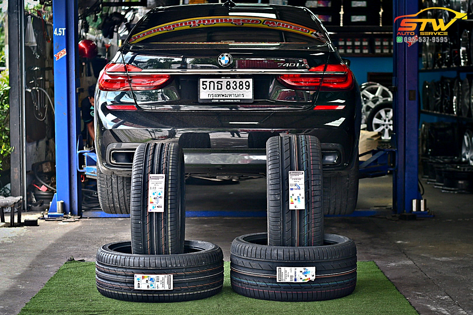 ยางใหม่ BRIDGESTONE POTENZA S001 *Runflat 245/40R20 99Y 275/35R20 102Y