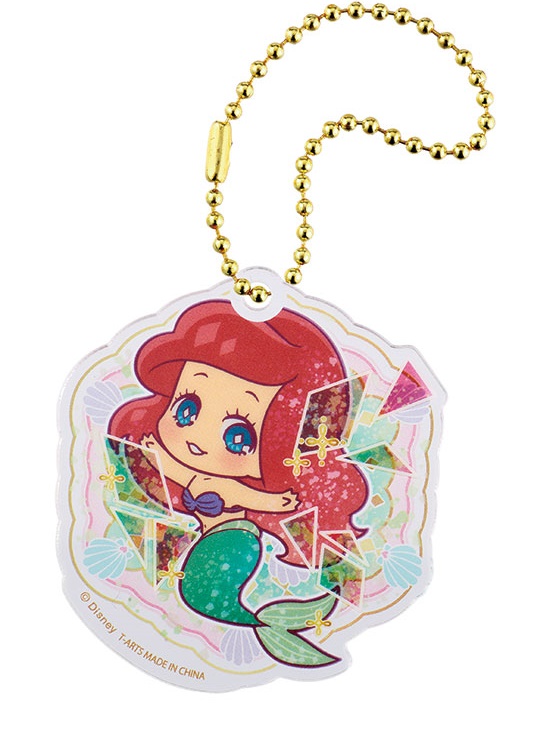 พวงกุญแจ Disney Princess Kiraform Acrylic Keychain เป็นอะคริลิคใส ขนาดประมาณ 5.5 ซม. มี 5 แบบให้เลือก