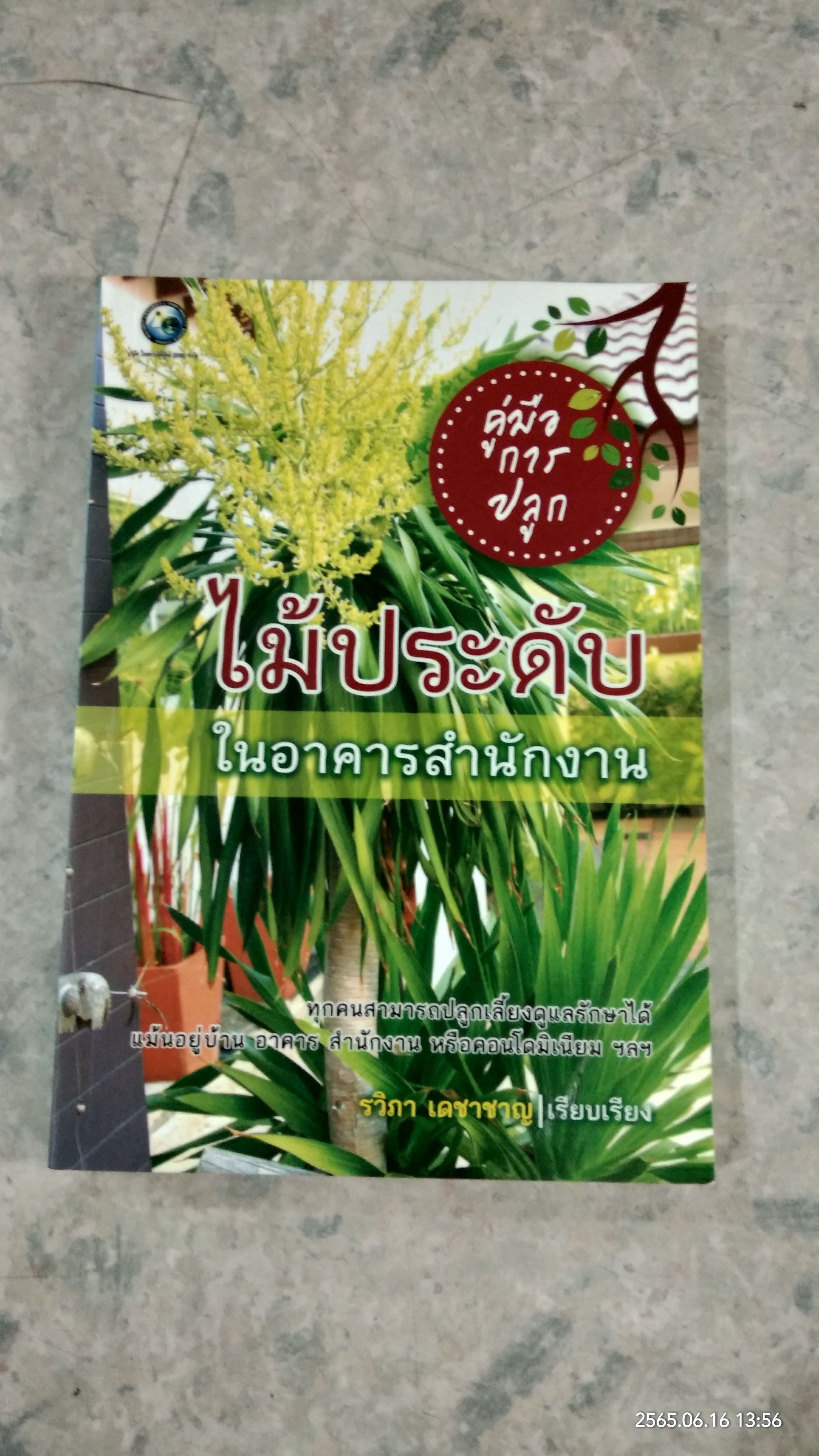 คู่มือการปลูกไม้ประดับในอาคารสำนักงาน / รวิภา เดชาชาญ