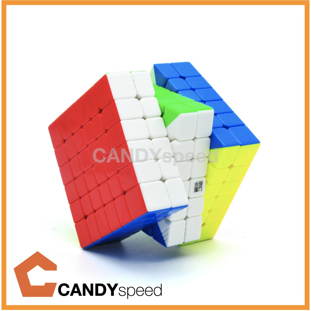 รูบิค 6x6 Rubik YJ YuShi V2 M 6x6 Stickerless มีแม่เหล็ก | By CANDYspeed
