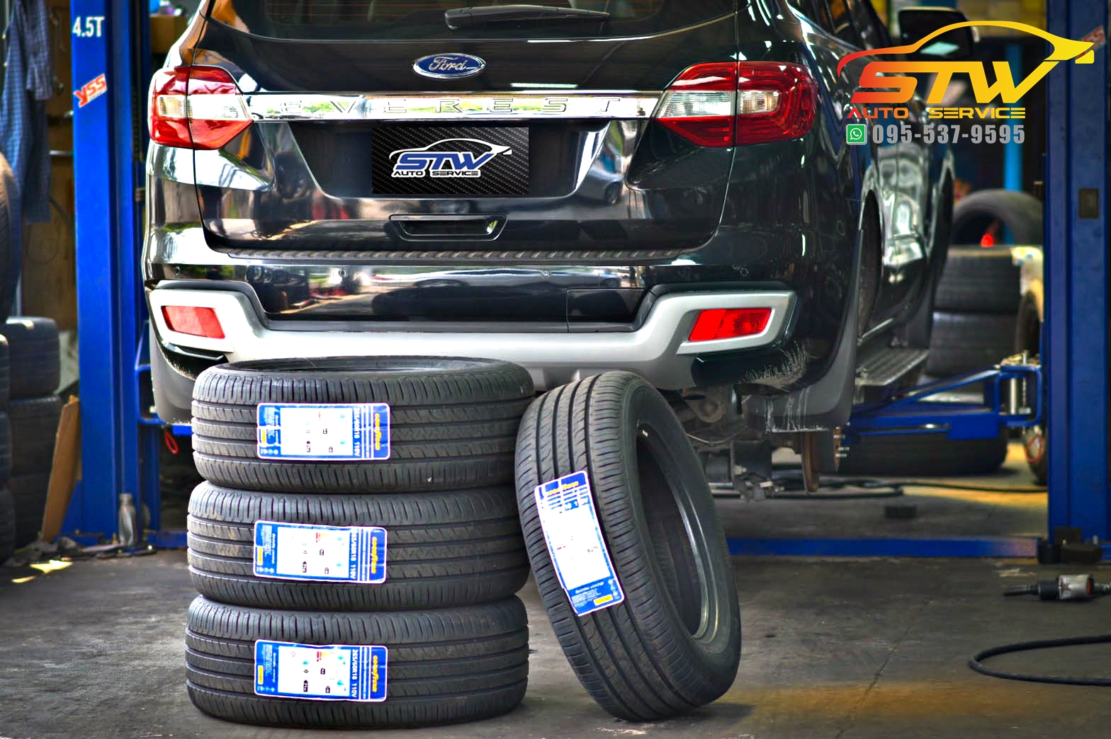 ยางใหม่ ราคาสุดคุ้ม Goodyear EfficientGrip SUV ขนาดยาง 265/60R18