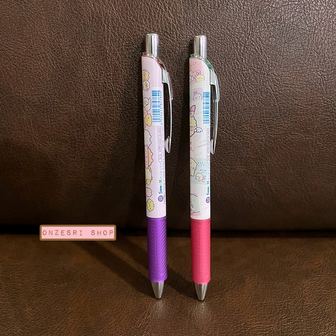 ปากกา Pentel Energel ลาย Sumikko Gurashi Angel Ebiten Idol หัว 0.5 หมึกสีดำ มี 2 แบบให้เลือก