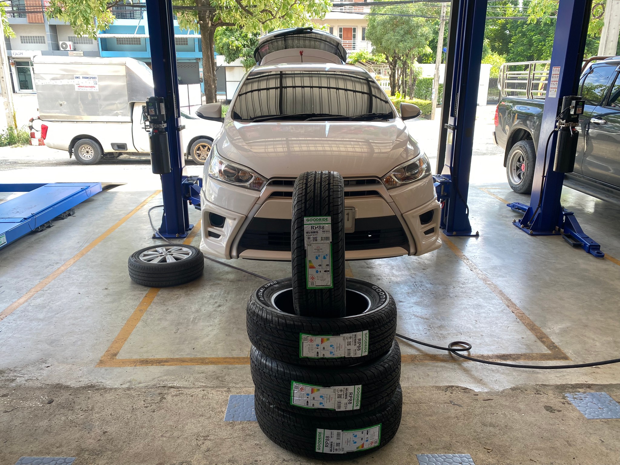 ยางใหม่ GOODRIDE RP88 185/60R15