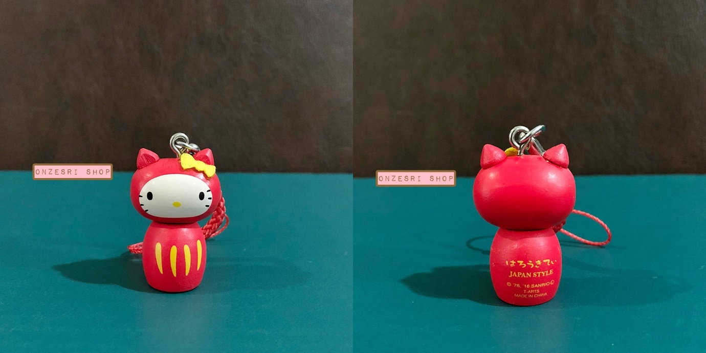 ที่ห้อยมือถือ Hello Kitty Kokeshi Japan Style (Limited Japan) สามารถทำเป็นพวงกุญแจได้ มี 6 แบบให้เลือก