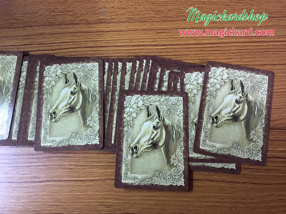ไพ่ Horse Breed Playing Cards (ไพ่ลายม้า)