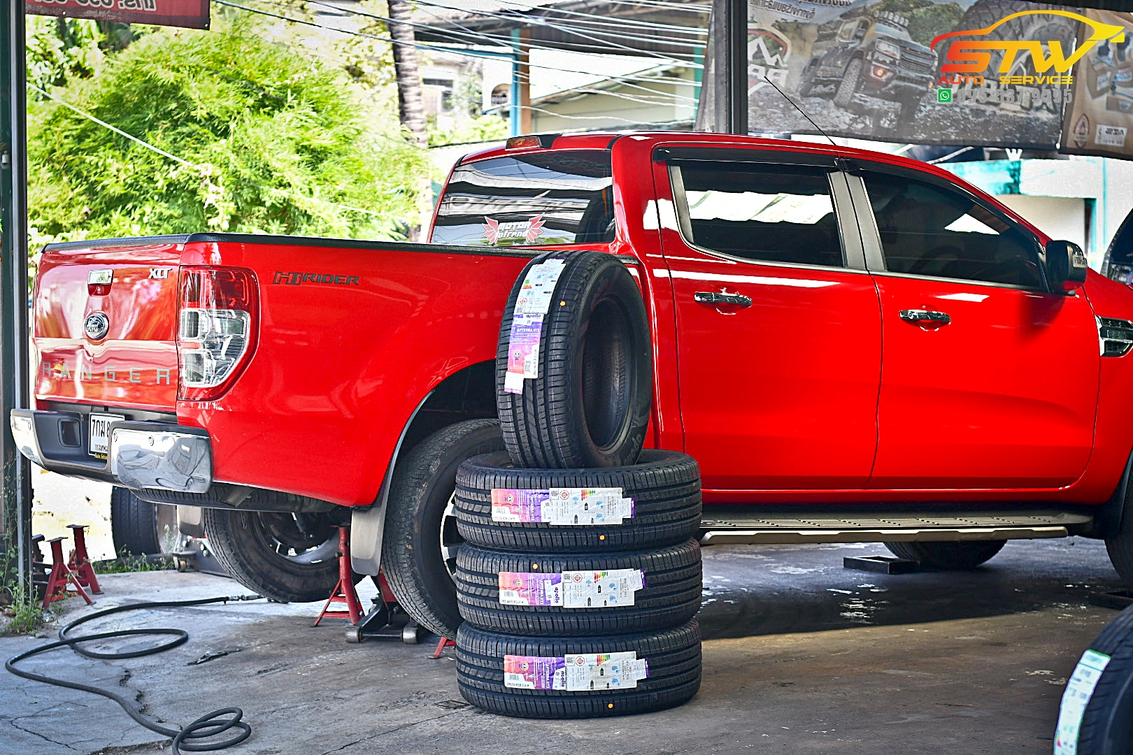 เปลี่ยนยาง FORD RANGER APOLLO Apterra HT2 265/60R18 114H