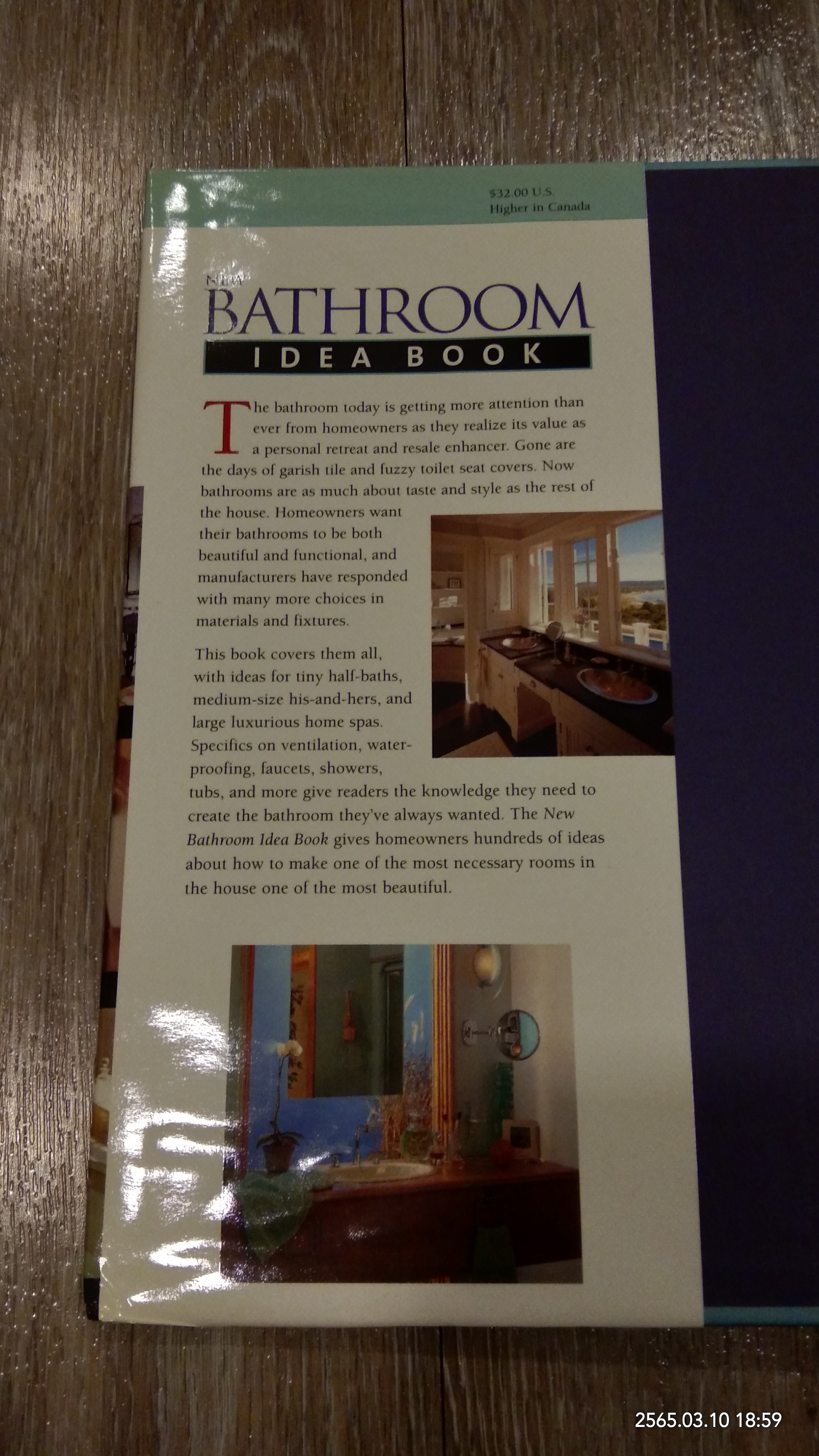 NEW BATHROOM IDEA BOOK / ANDRRW WORMER