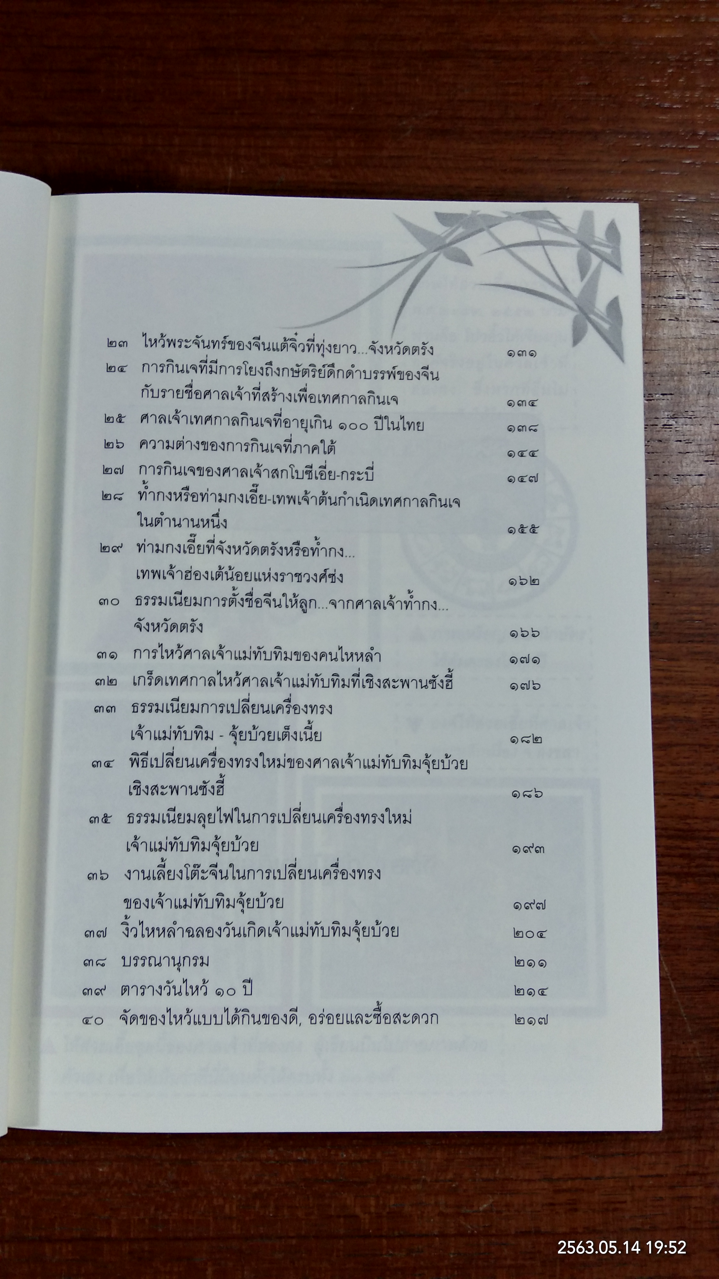 ธรรมเนียมจีน ที่ คนส่วนใหญ่ ไม่รู้ แต่มีในเมืองไทย / จิตรา ก่อนันทเกียรติ