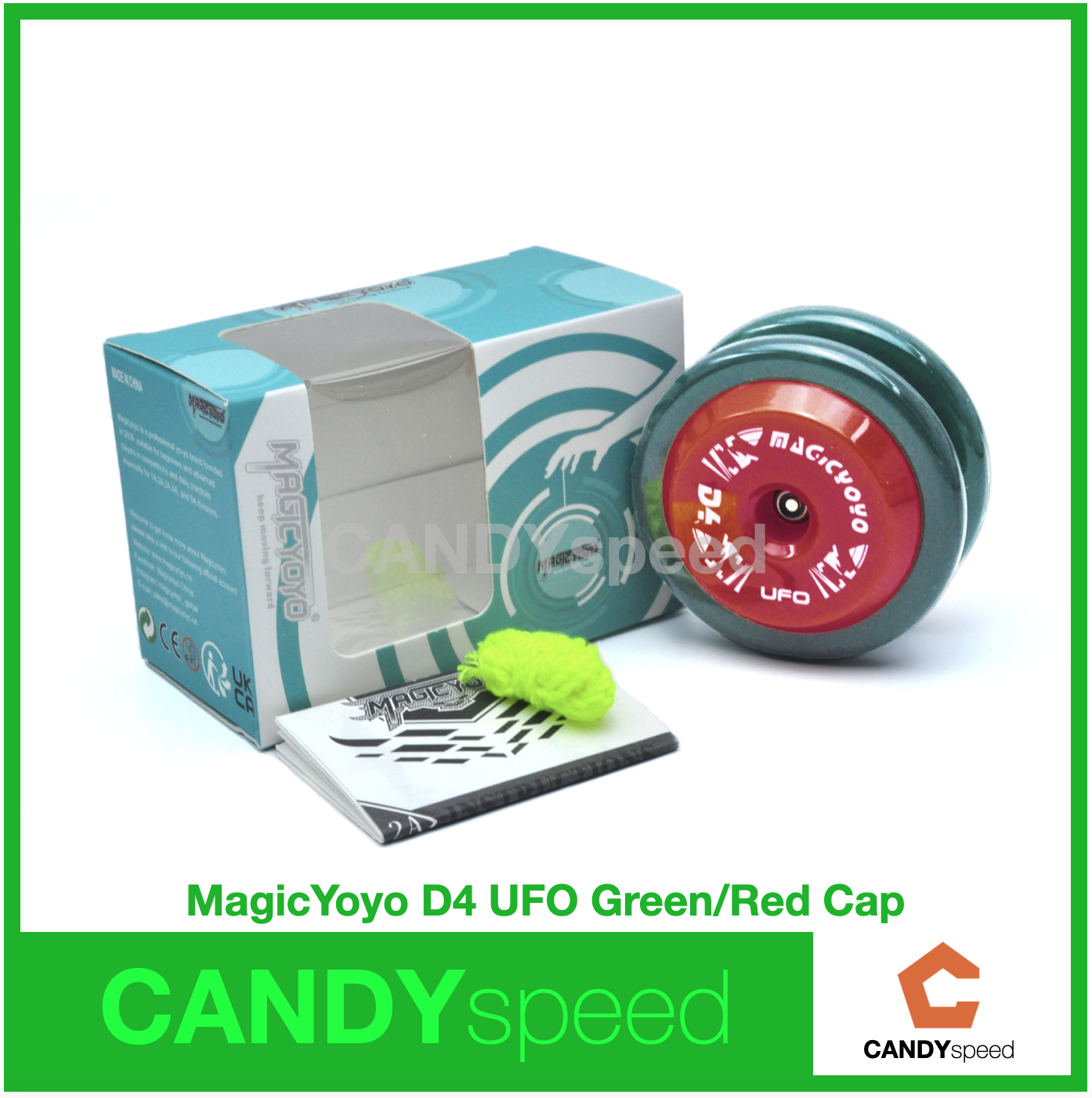 Yoyo โยโย่ Magicyoyo D4 UFO Resonsive Yoyo | by CANDYspeed